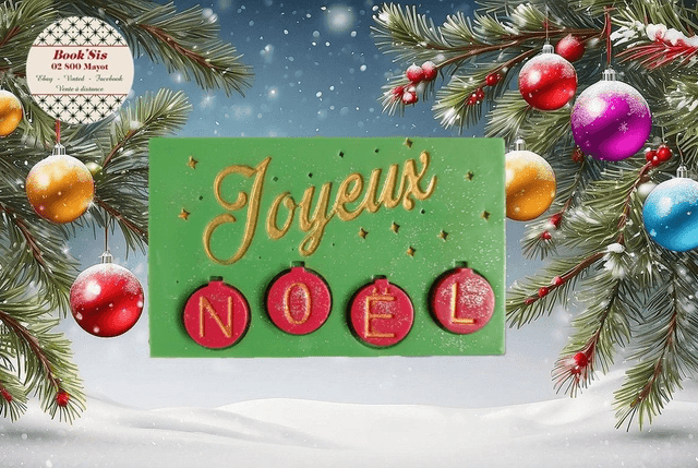 Tablette parfumée Joyeux Noël