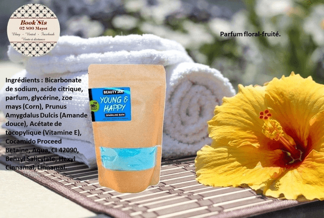 Beauty Jar " Poudres de bain pétillante "