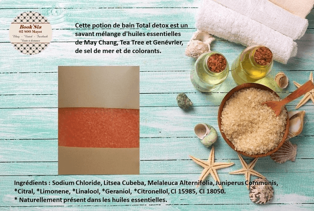 Potions de bain aux huiles essentielles