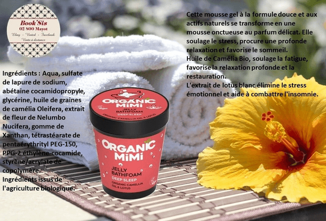 Organic Mimi " Gelées moussantes pour le bain "