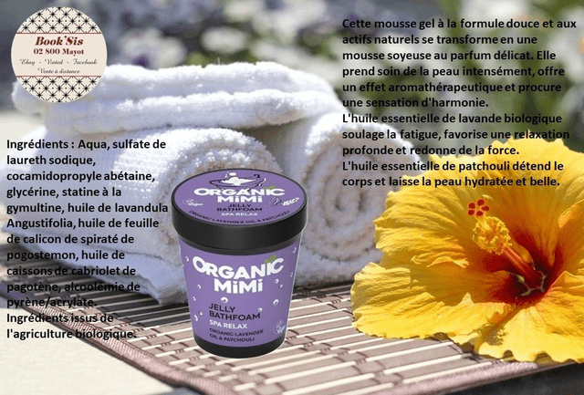 Organic Mimi " Gelées moussantes pour le bain "