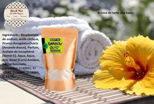Beauty Jar " Poudres de bain scintillante "