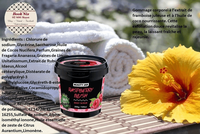 Beauty Jar " Gommages corps Hydratant Nourrissant "