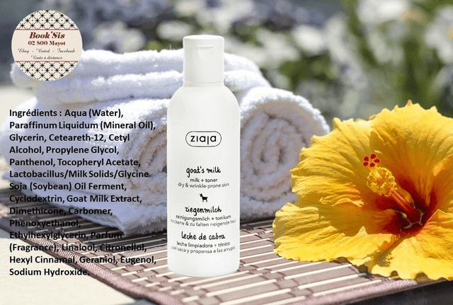 Ziaja " Lotion démaquillante et hydratante au Lait de chèvre "