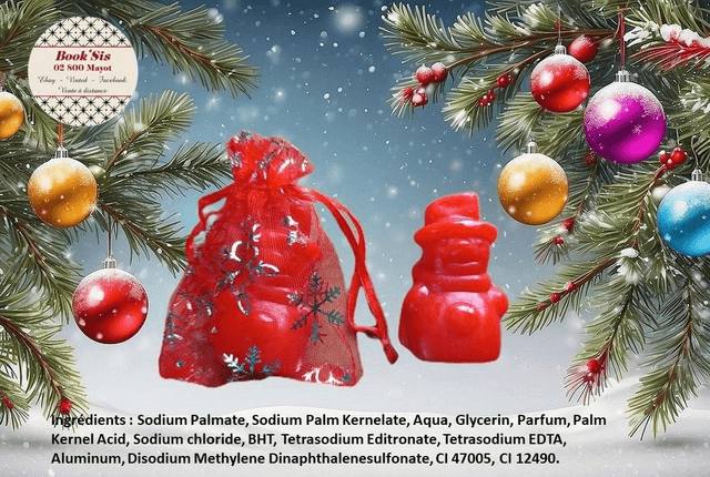 Petits savons de Noël