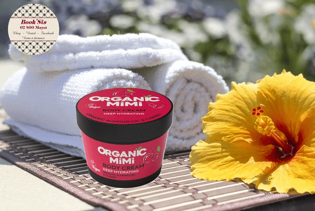 Organic Mimi " Crème corporelle hydratation profonde Amande & cerise "