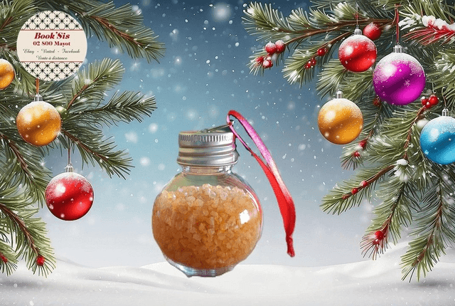 Boules de Noël " Sels de bain "