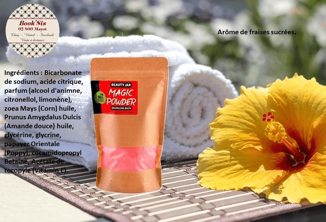 Beauty Jar " Poudres de bain pétillante "