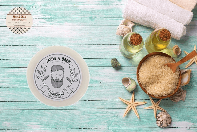 Savon à barbe peau normale " Fleur de tabac "