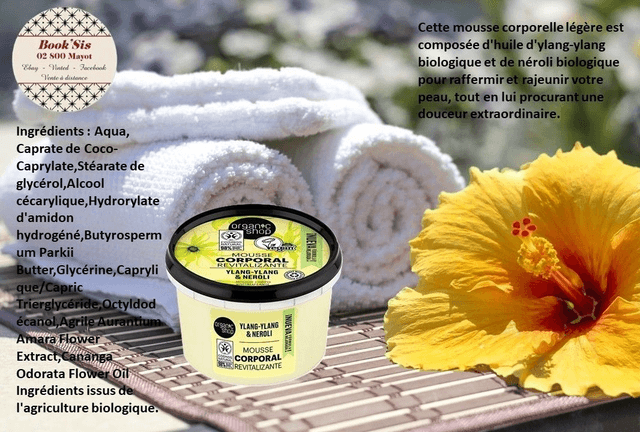 Organic Shop " Mousses corporelles "