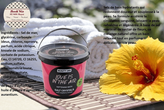 Beauty Jar " Sels de bain en cristaux "