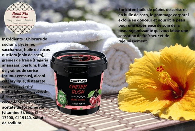 Beauty Jar " Gommages corps Hydratant Nourrissant "