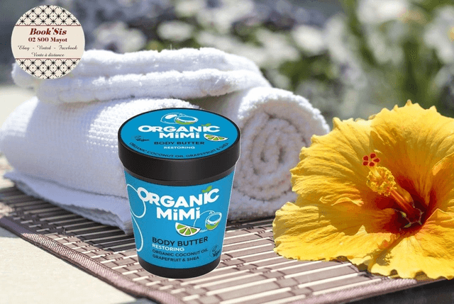 Organic Mimi " Beurre corporel réparateur Coco & pamplemousse "