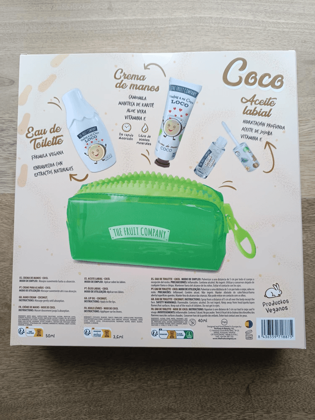 The Fruit Company " Coffret Noix de coco "