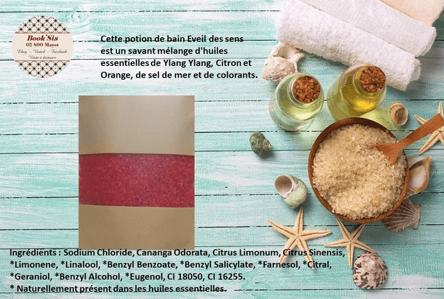 Potions de bain aux huiles essentielles