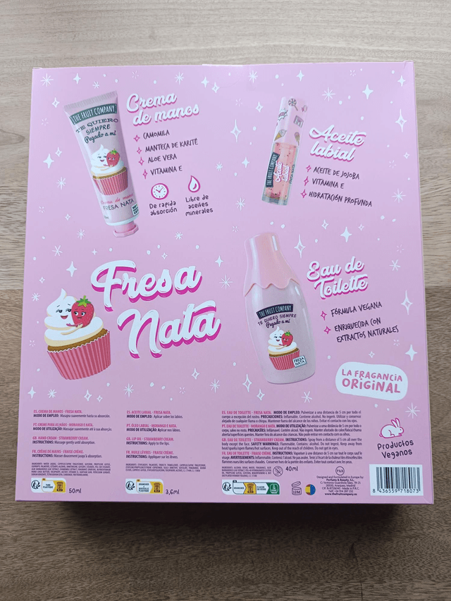 The Fruit Company " Coffret Fraise et crème "