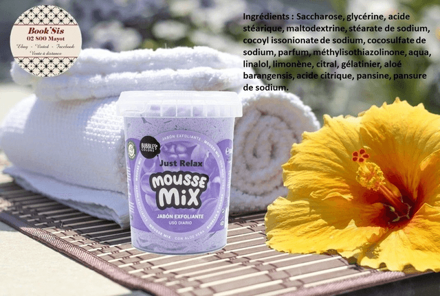 Mousses de savon exfoliant naturel