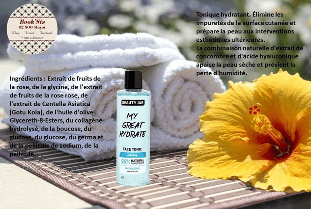 Beauty Jar " Toniques visage "