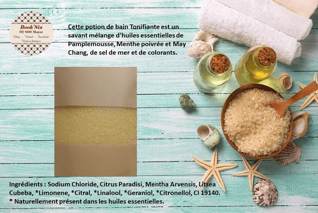 Potions de bain aux huiles essentielles