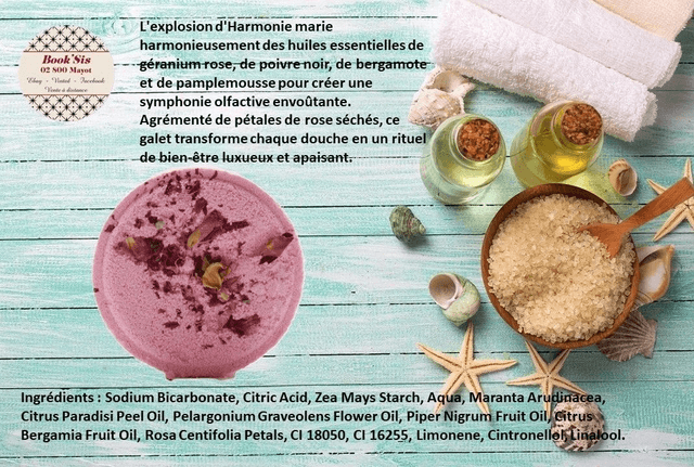 Galets de douche vapeur zen