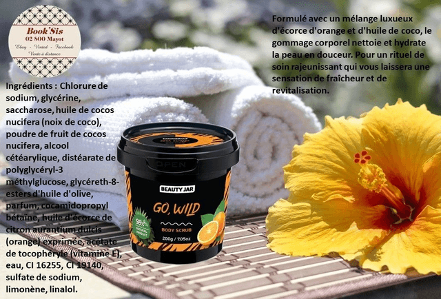 Beauty Jar " Gommages corps Hydratant Nourrissant "