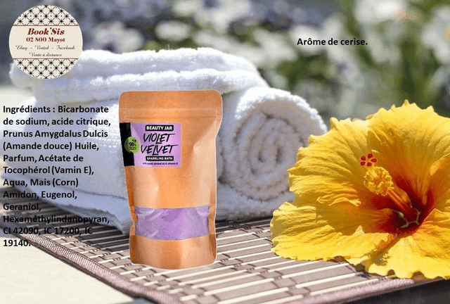 Beauty Jar " Poudres de bain scintillante "