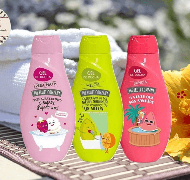 The Fruit Company " Gels douche "