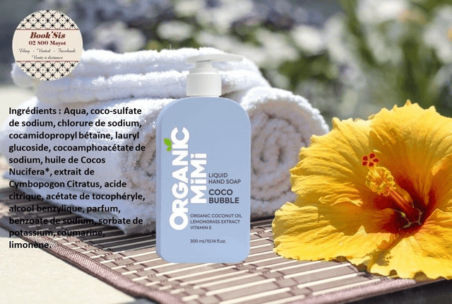 Organic Mimi " Savon liquide pour les mains Coco Bubble "