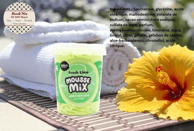 Mousses de savon exfoliant naturel