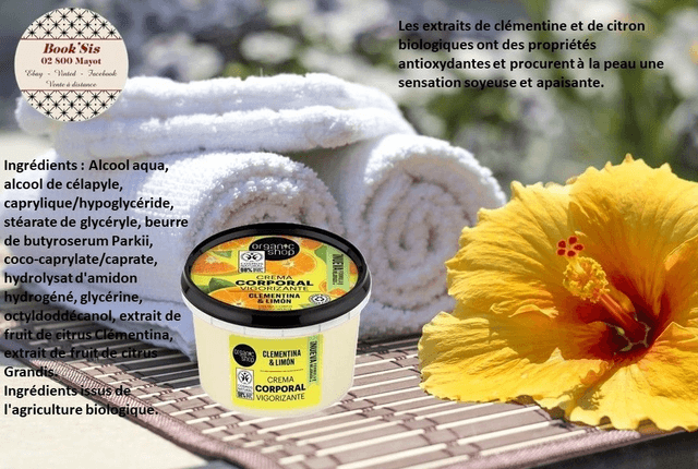 Organic Shop " Crèmes corporelles "