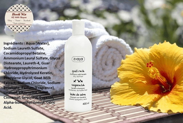 Ziaja " Shampoing fortifiant à la Kératine et au Lait de chèvre "