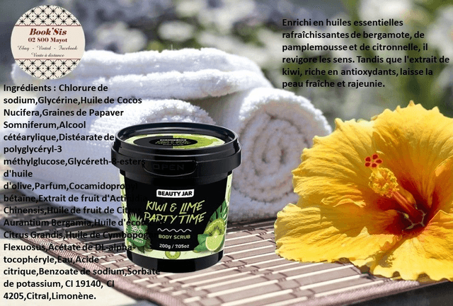 Beauty Jar " Gommages corps Hydratant Nourrissant "