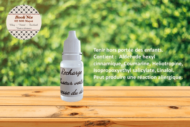 Recharge pour diffuseur voiture 