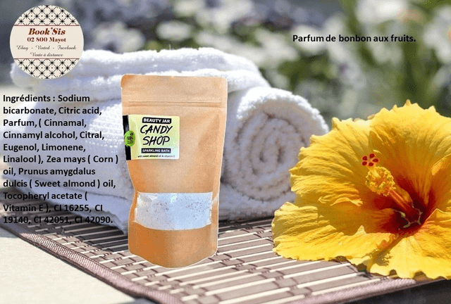 Beauty Jar " Poudres de bain pétillante "