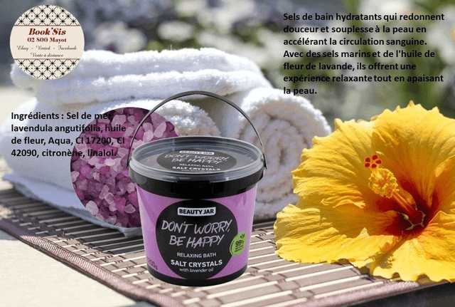 Beauty Jar " Sels de bain en cristaux "