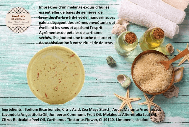 Galets de douche vapeur zen