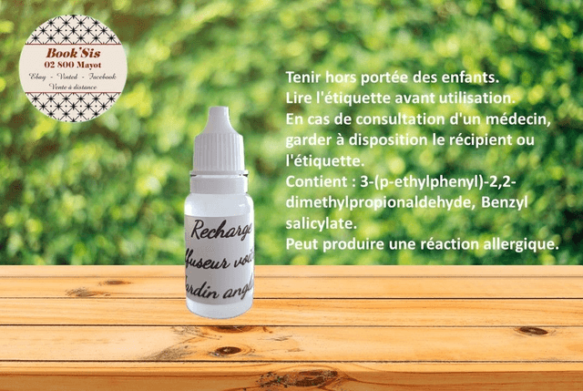 Recharge pour diffuseur voiture 