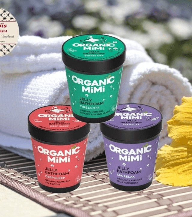 Organic Mimi &quot; Gelées moussantes pour le bain &quot;