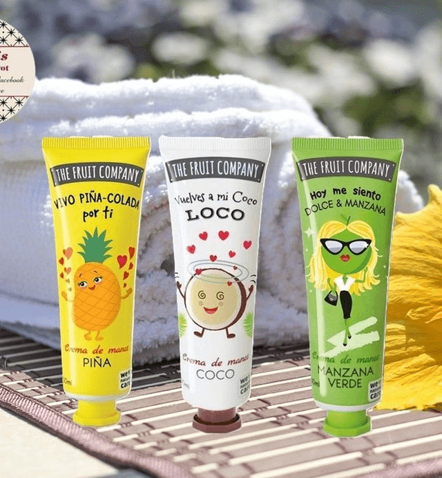 The Fruit Company &quot; Crèmes mains &quot;