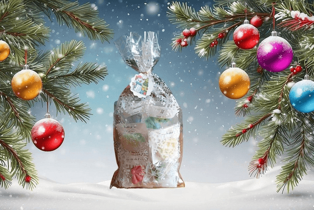 Sachet flocons de neige &quot; Mélange &quot;