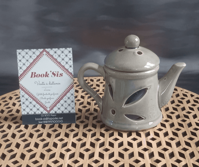 Brûleur &quot; Théière avec couvercle marron &quot;