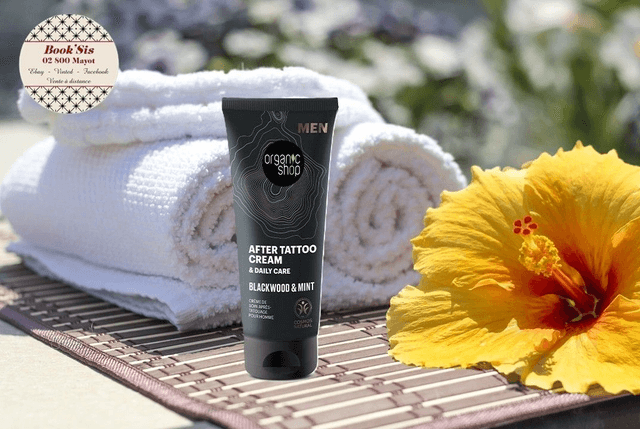 Organic Shop &quot; Crème de tatouage pour homme au chêne et à la menthe &quot;