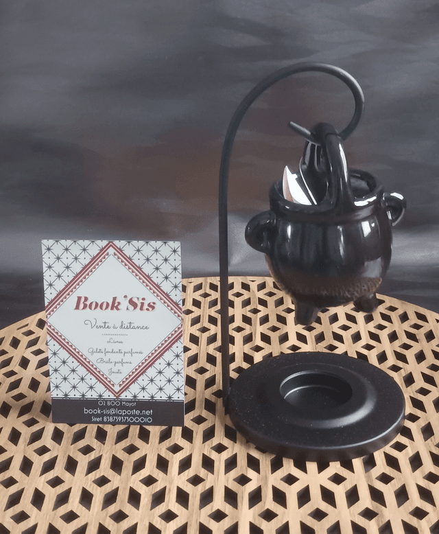 Brûleur &quot; Chaudron noir suspendu &quot;