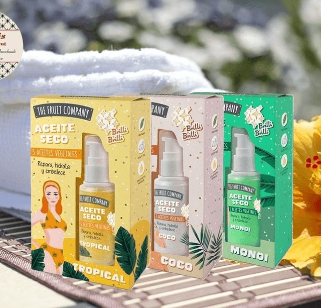 The Fruit Company &quot; Huiles corporelles &quot;