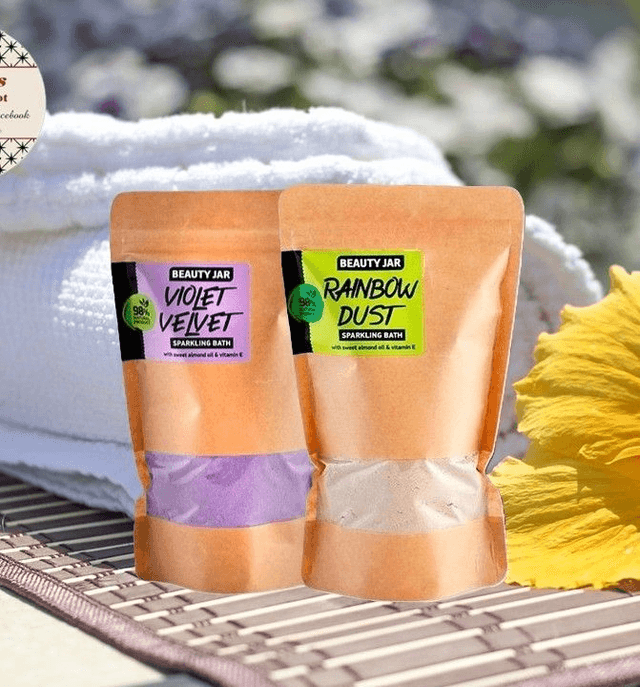 Beauty Jar &quot; Poudres de bain scintillante &quot;