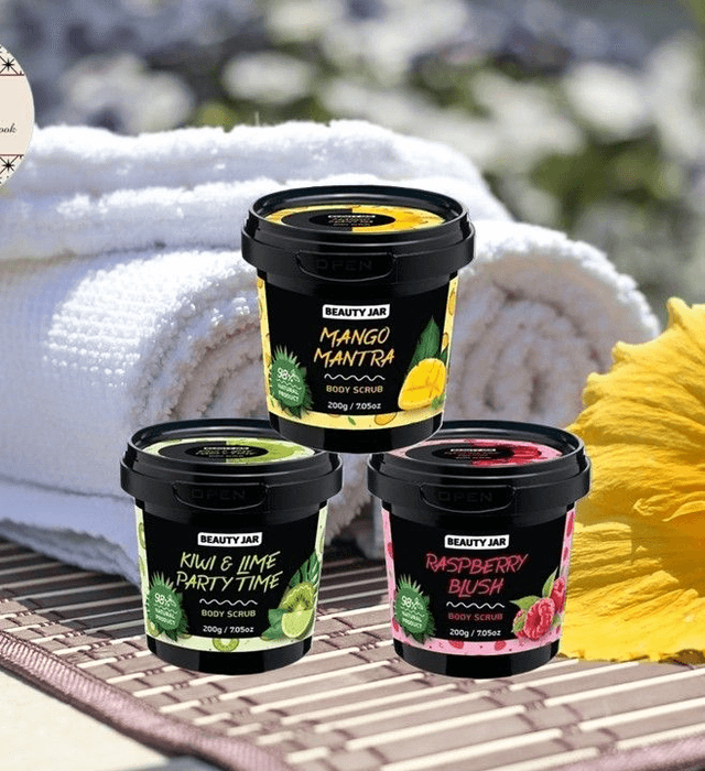 Beauty Jar &quot; Gommages corps Hydratant Nourrissant &quot;