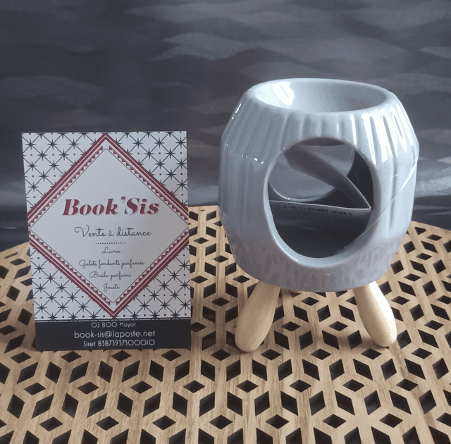Brûleur &quot; A pieds gris texturé &quot;