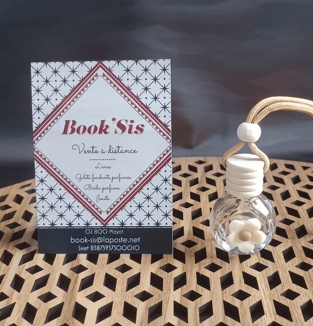 Diffuseur pour voiture &quot; Fleur blanche &quot;
