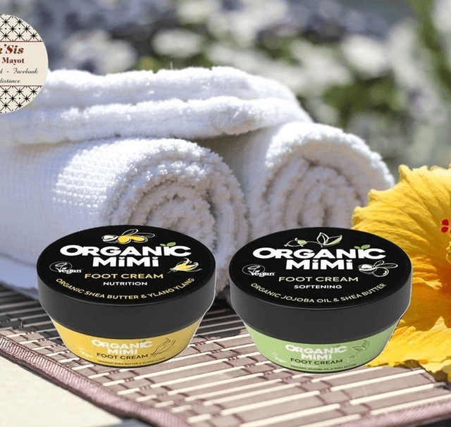 Organic Mimi &quot; Crèmes pour les pieds &quot;
