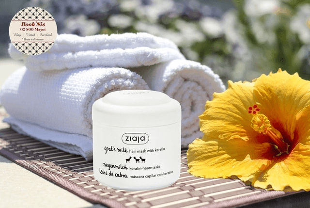 Ziaja &quot; Masque revitalisant cheveux à la Kératine et au Lait de chèvre &quot;